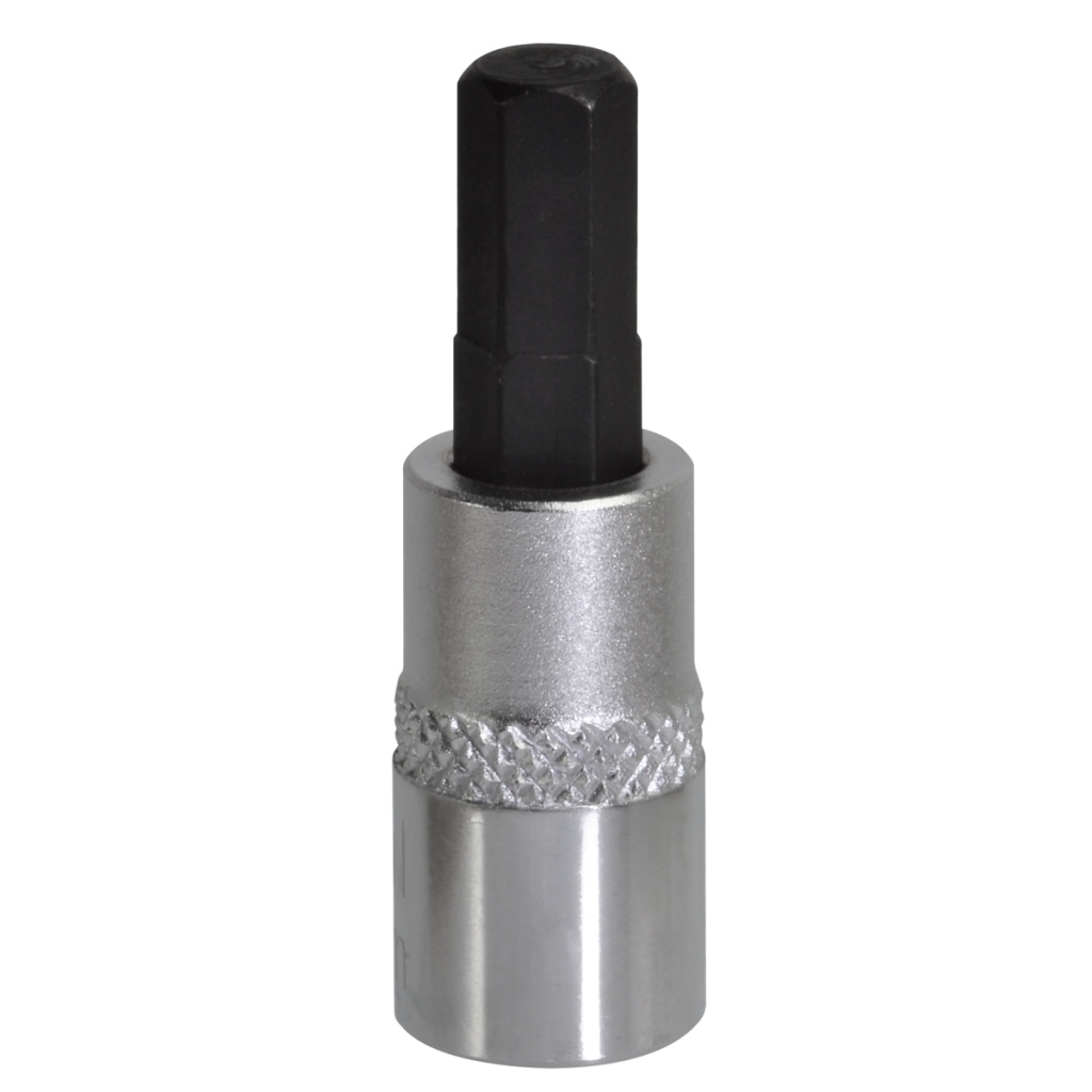 Steckschlüssel 1/4"-4mm Inbus Chrom/Vanadium        6-Kant