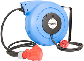 Kabelaufroller 22m 5x1.5mm2 PROTON KR-20 mit automatischem Rückzug, 400V,