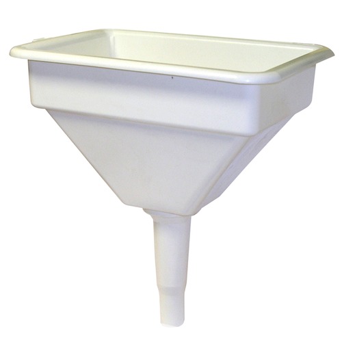 Trichter PE KT300 30300 grau, rechteckig 300x230mm