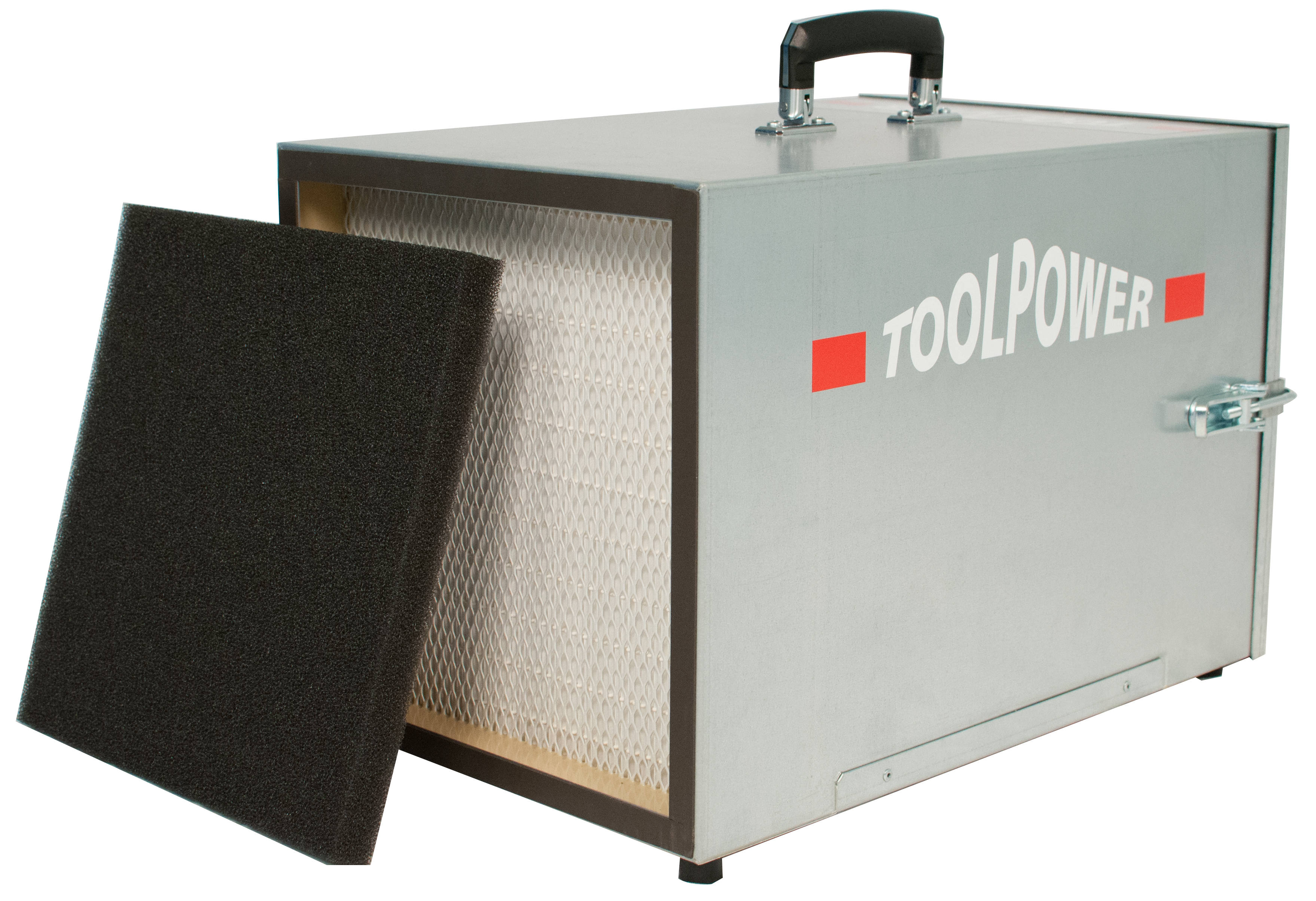 Luftreiniger TOOLPOWER TP 600 M 600m3/h, 2xVorfilter 3m Schlauch 127mm