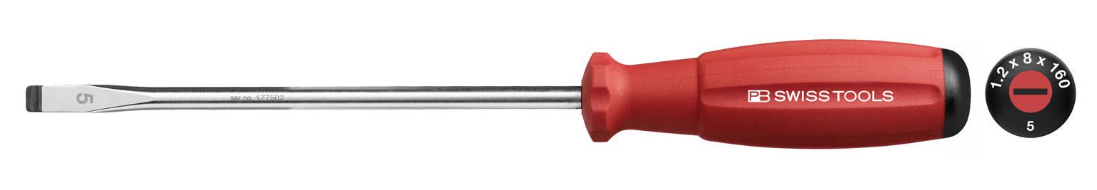 Schraubenzieher PB 8100 0 Schlitz, Swiss