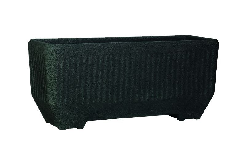 Pflanzkasten Tuliki anthrazit Aussenmass cm: 97X38, Höhe cm: 44