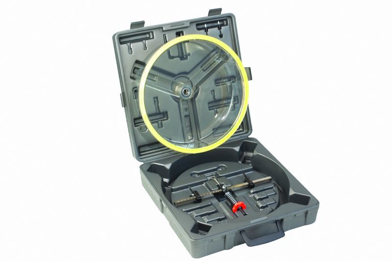 Kachelbild Kreisschneiden