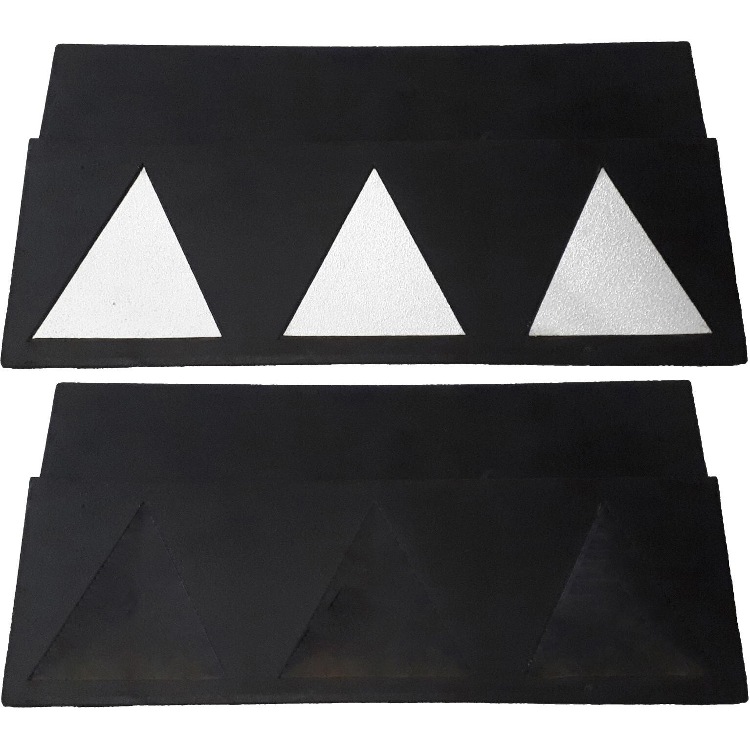 FLEYG 75 Auffahrrampe mit Reflektoren