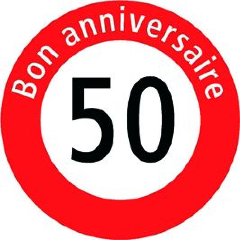 2.30.NF Bon anniversaire Text: Bon anniversaire, Ø cm: 40
