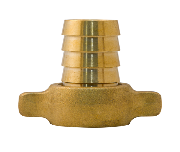 Messingverschraubung Mutterteil für Schlauch ID 22 mm; IG G 1