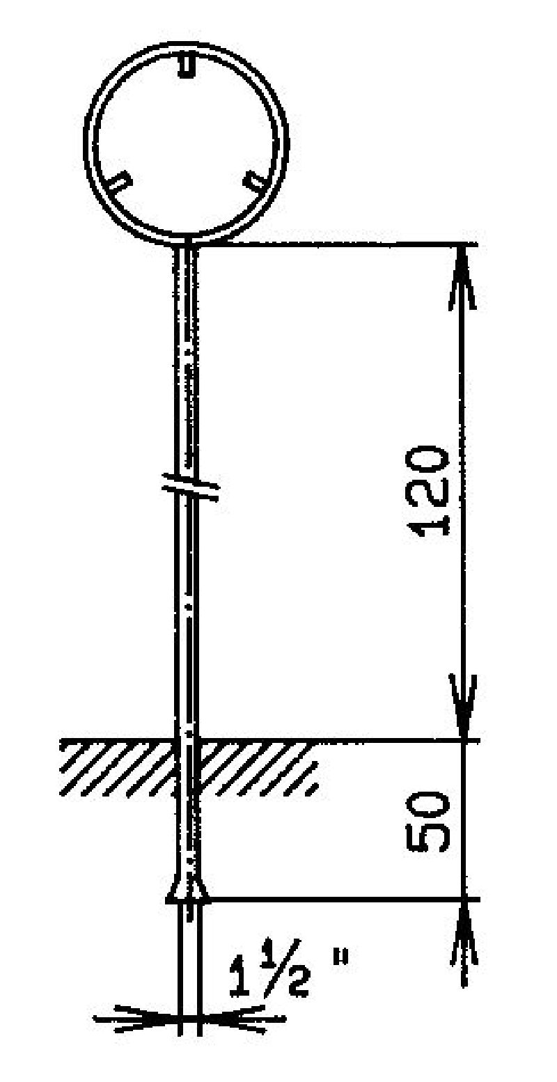 .SIGNALSTAENDER VERZINKT
