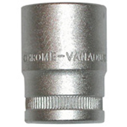 Steckschlüssel 3/8"- 7mm, kurz Chrom/Vanadium        6-Kant