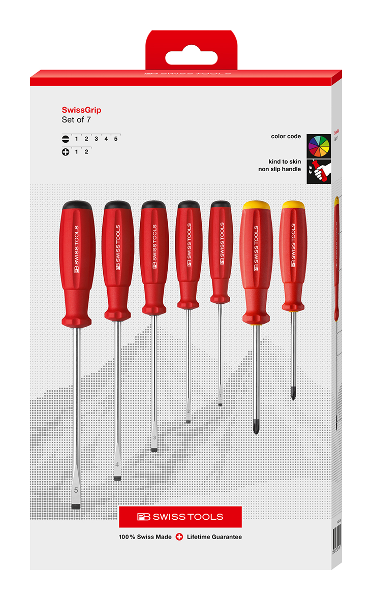 SchraubenziehersatzPB8250CBB PB 8100 1-5 1+2