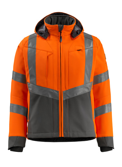 BLACKPOOL Jacke EN 20471-Kl 2 mit Reflex Orange/Dunkelanthrazit Gr.S