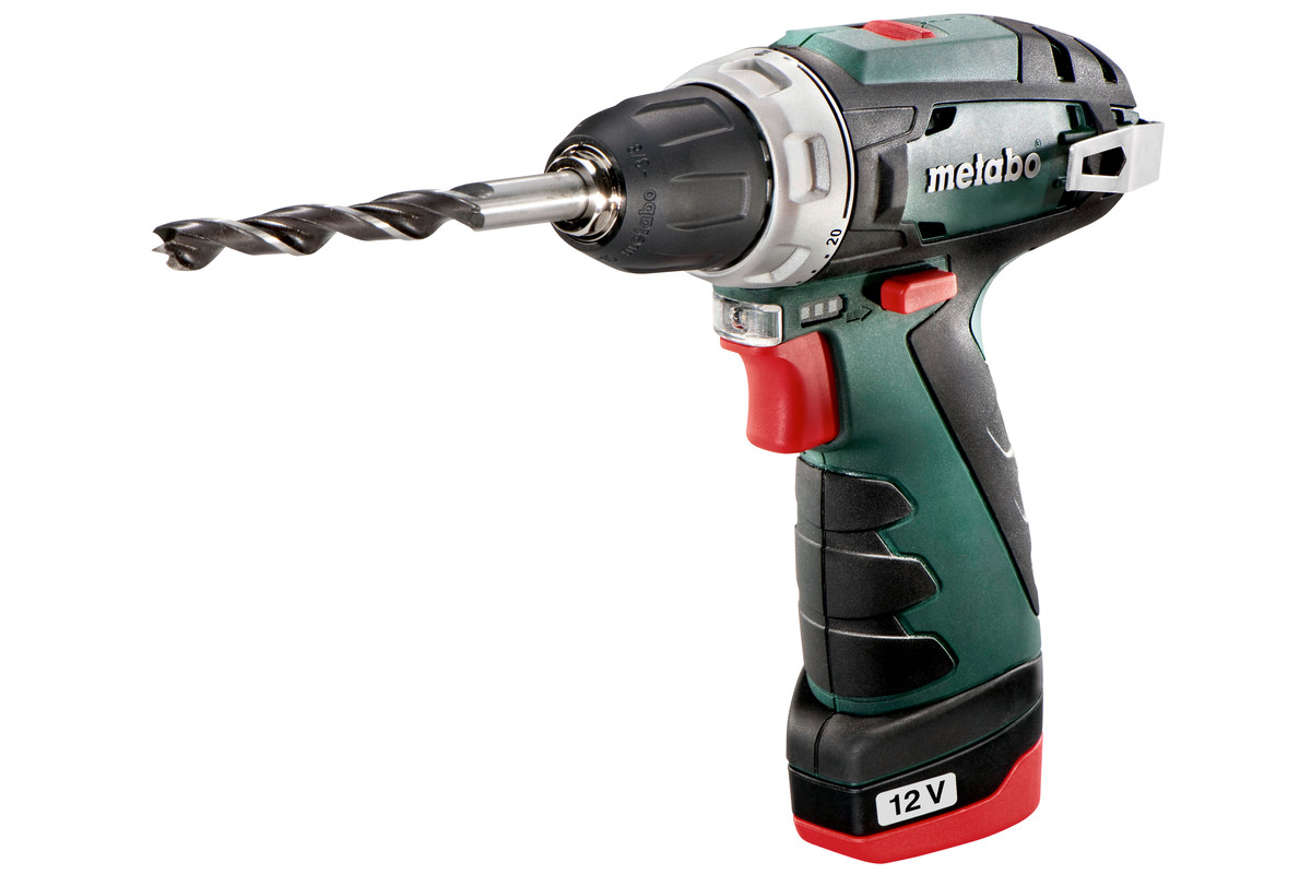 Akku-Bohrschrauber METABO PowerMaxx BS B 12V, 2x2.0Ah