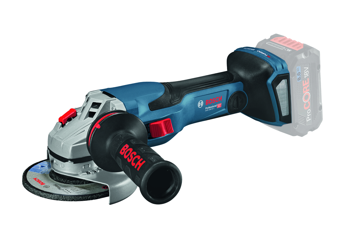 Akku Winkelschleifer Bosch GWS18V-15 C Solo/ L-Boxx