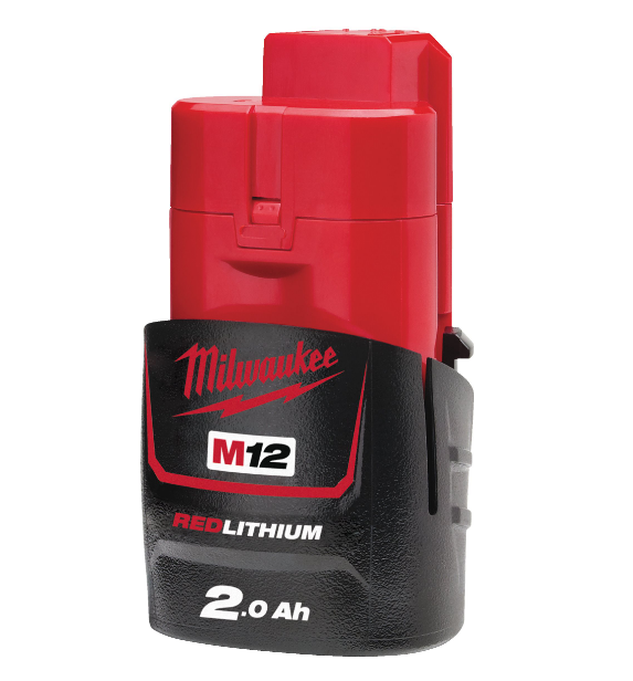MILWAUKEE M12B2 LI-ION AKKUMULATOR 2.0AH