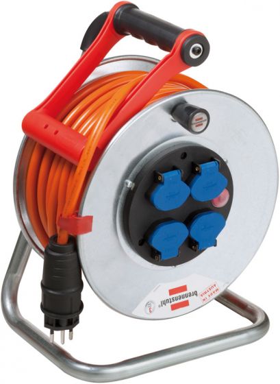 Kabelrolle Metall 50m.Baustellenkabel NICHT MEHR LIEFERBAR