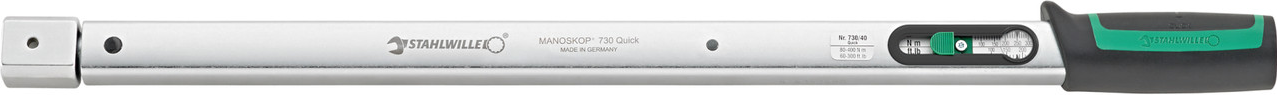 DREHMOMENTSCHLÜSSEL  STAHLWILLE 730/40 Q 14X18 / 80-400Nm                  AKTION